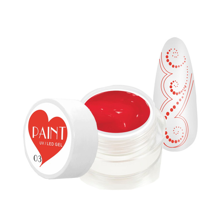 Paint Gel Kolor - 03 Red