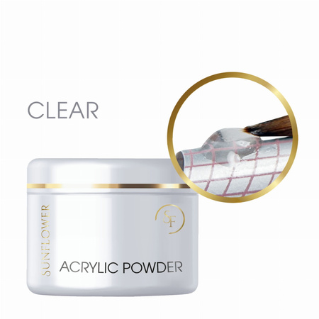 Przeźroczysty Puder Akrylowy Szybki- "Fast" - Clear 30g