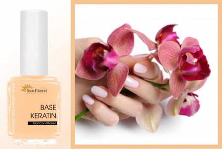 Lakier Podkładowy Baza Z Keratyną 13 Ml