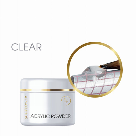 Przeźroczysty Puder Akrylowy Szybki- "Fast" - Clear 30g
