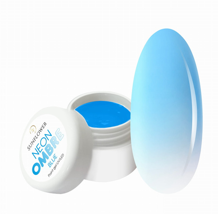 Neon Ombre Paint No Wipe – Neon Blue 3g Żel do zdobień