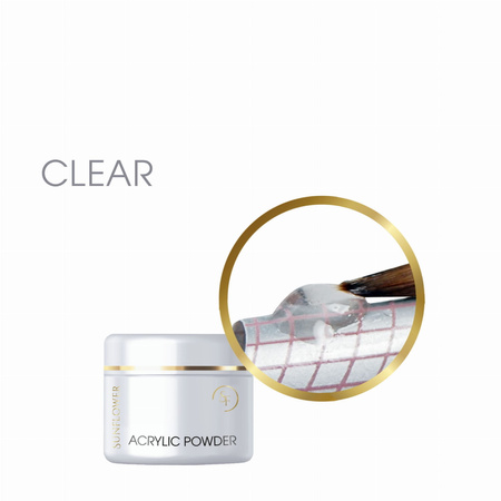 Przeźroczysty Puder Akrylowy Szybki- "Fast" - Clear 30g